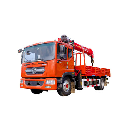 Qualität  TRUCK CRANE Dongfeng 4x2 Truck Boom Crane 8 Ton Truck Mounted Hydraulic Crane Arm Crane Sanypalfinger For Trucks usine