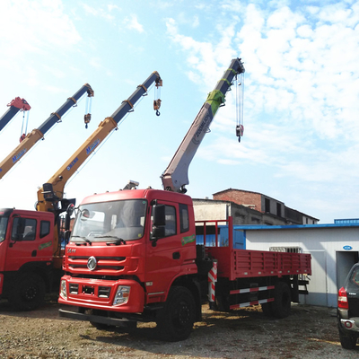 Small Truck CRANE DONGFENG 12ton TRUCK Mini Crane 4x2 Pickup Truck Crane 6 Wheel Truck Crane